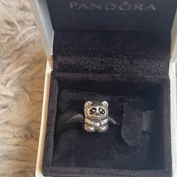Pandora, Panda Bear, silver charm - Picture 3 of 4